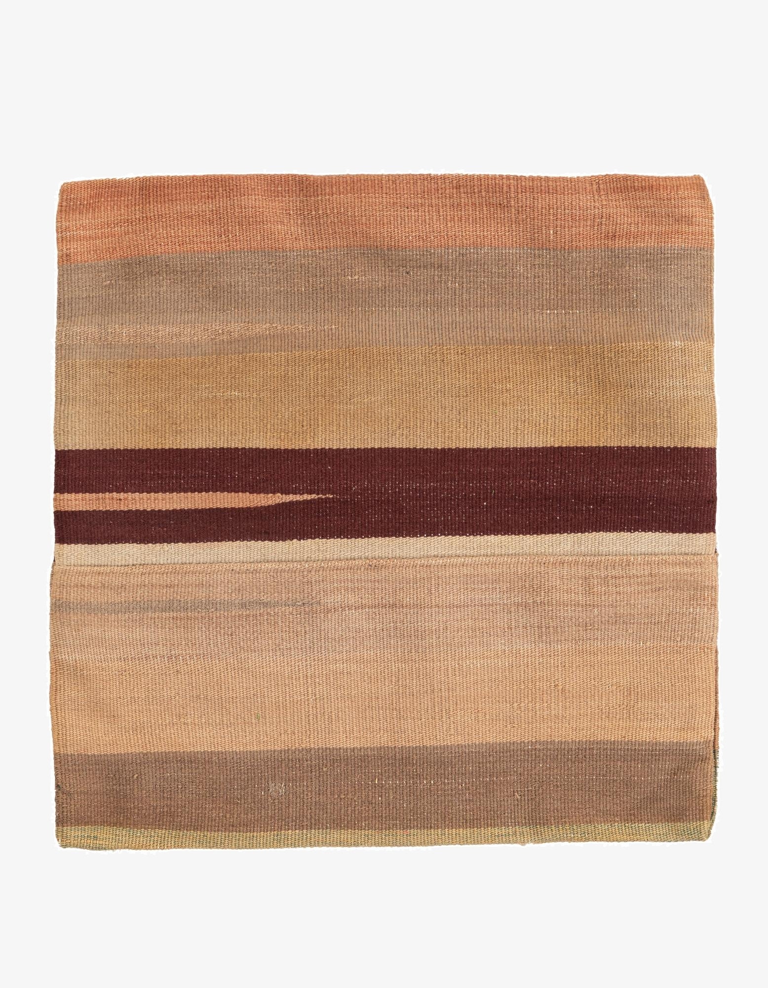 1' 8 x 1' 8  Hand Woven Pillow Wool Square Rug
