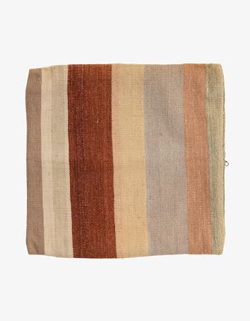 1' 6 x 1' 6 Hand Woven Pillow Wool Square Rug