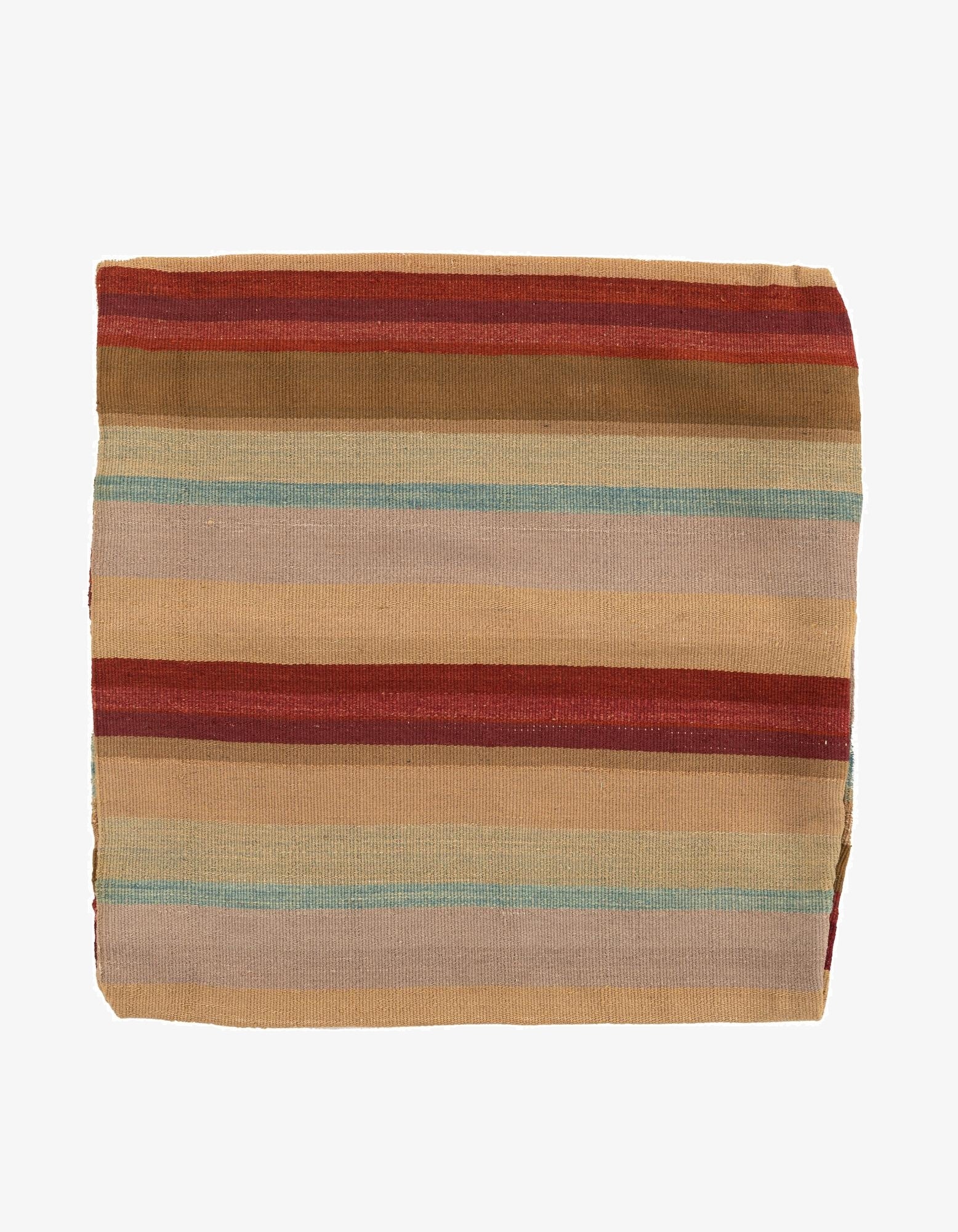 2' 3 x 2' 4  Hand Woven Pillow Wool Square Rug