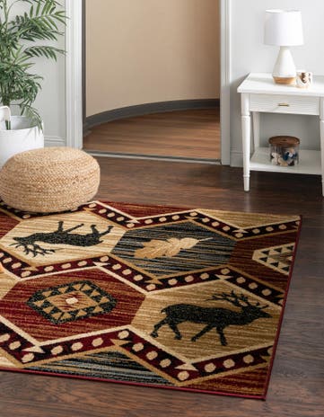 7' 10 x 7' 10 Pioneer Square Rug