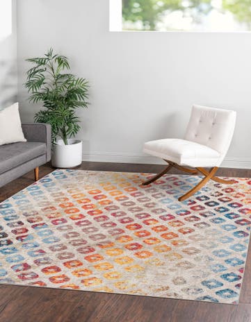 Prism Square Rug