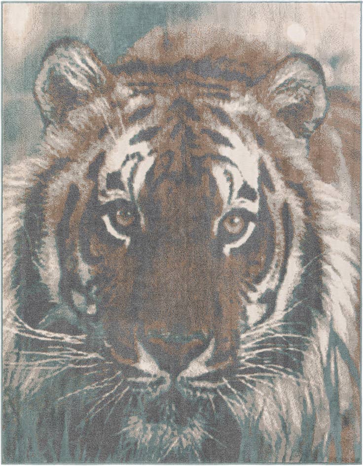 Detail image of 7' 10 x 7' 10 Safari Square Rug