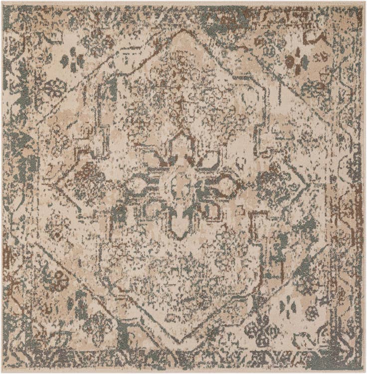 Detail image of 6' x 6' Sahara Square Rug