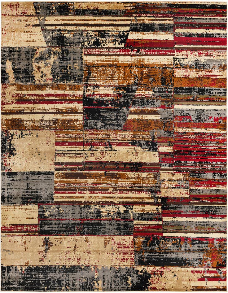 Detail image of 7' 10 x 7' 10 Saturn Square Rug