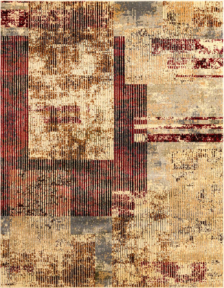 Detail image of 7' 10 x 7' 10 Saturn Square Rug