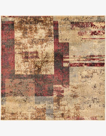 5' 3 x 5' 3 Saturn Square Rug