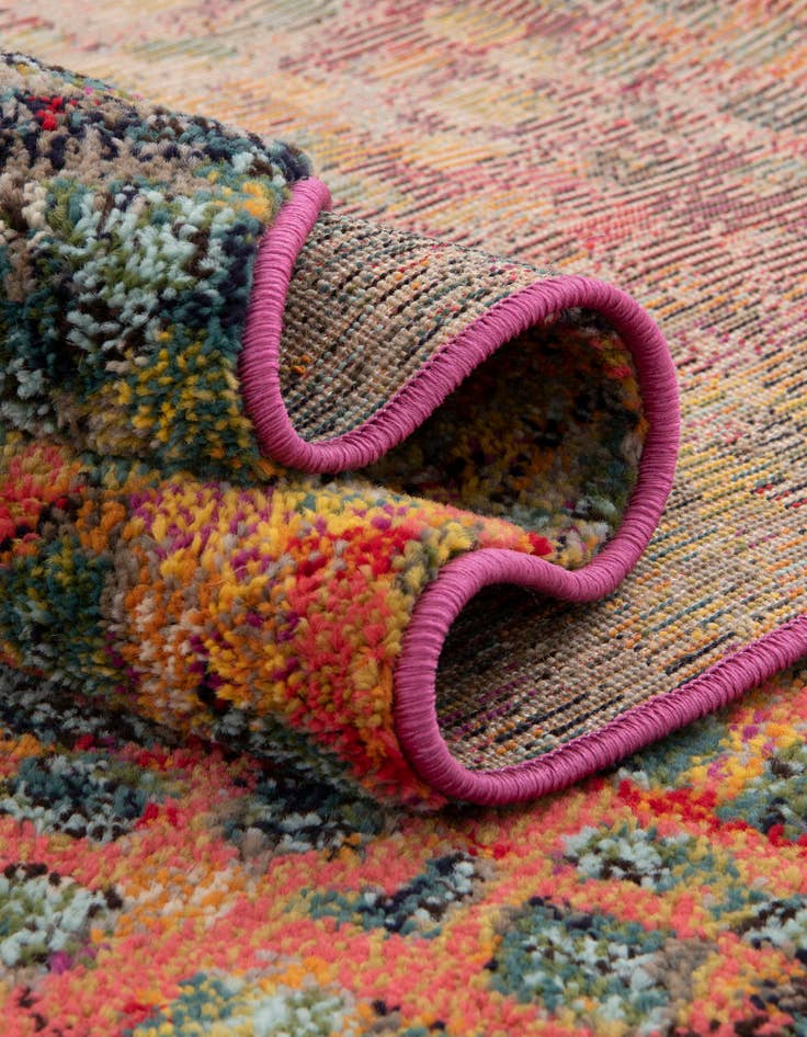 Detail image of 4' x 4' Washable Sevilla Square Rug