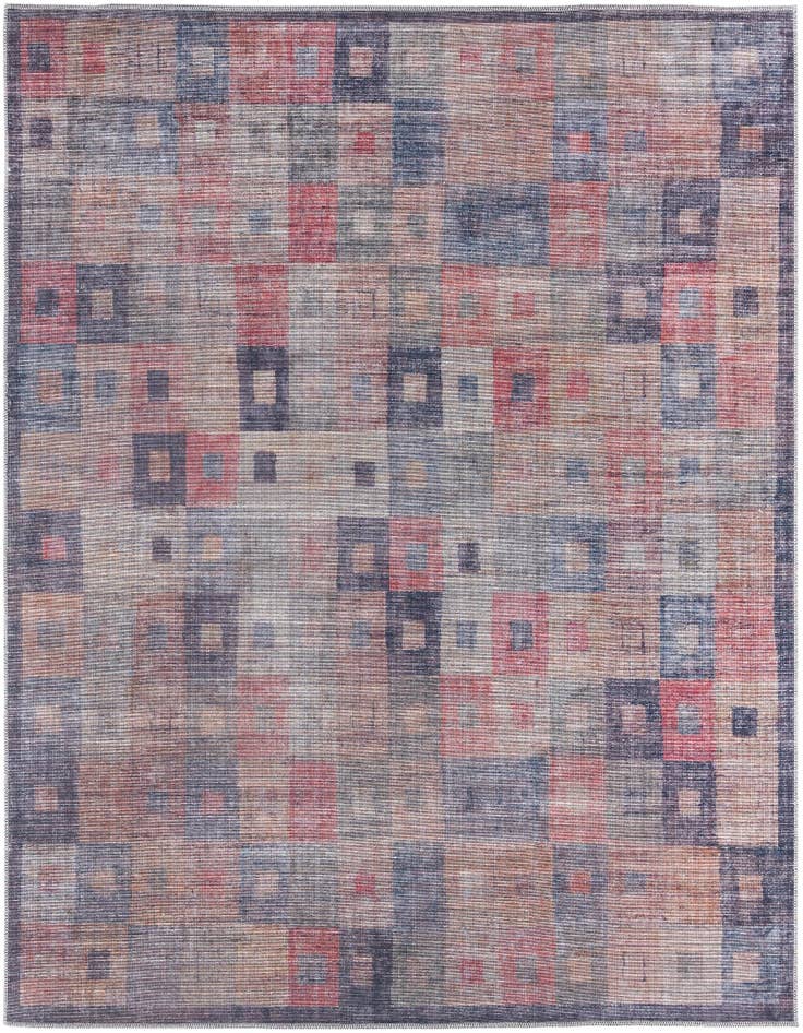 Detail image of 7' 10 x 7' 10 Washable Sisu Square Rug
