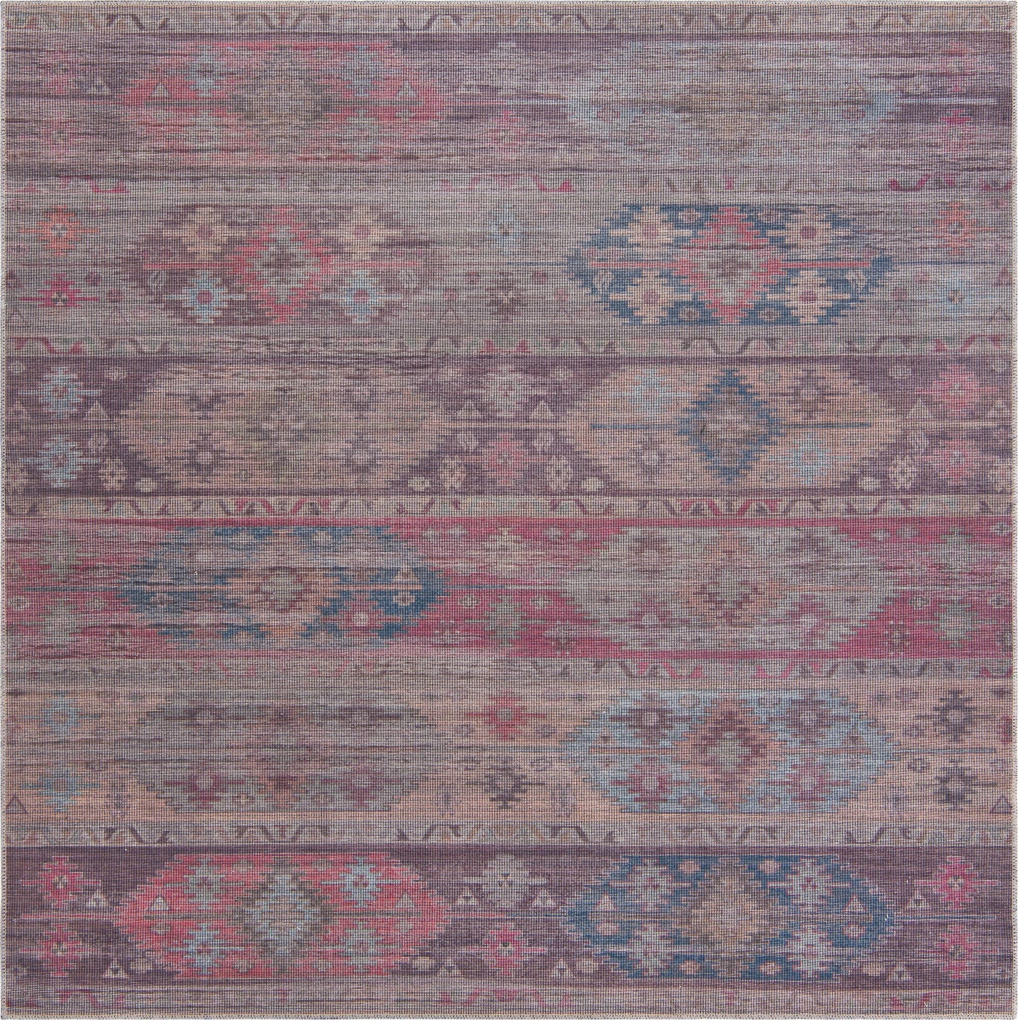 Primary image 7' 3 x 7' 3  Washable Sisu Square Rug