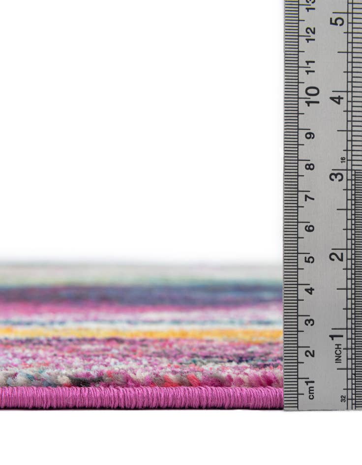 Detail image of 7' 10 x 7' 10 Washable Spectrum Square Rug