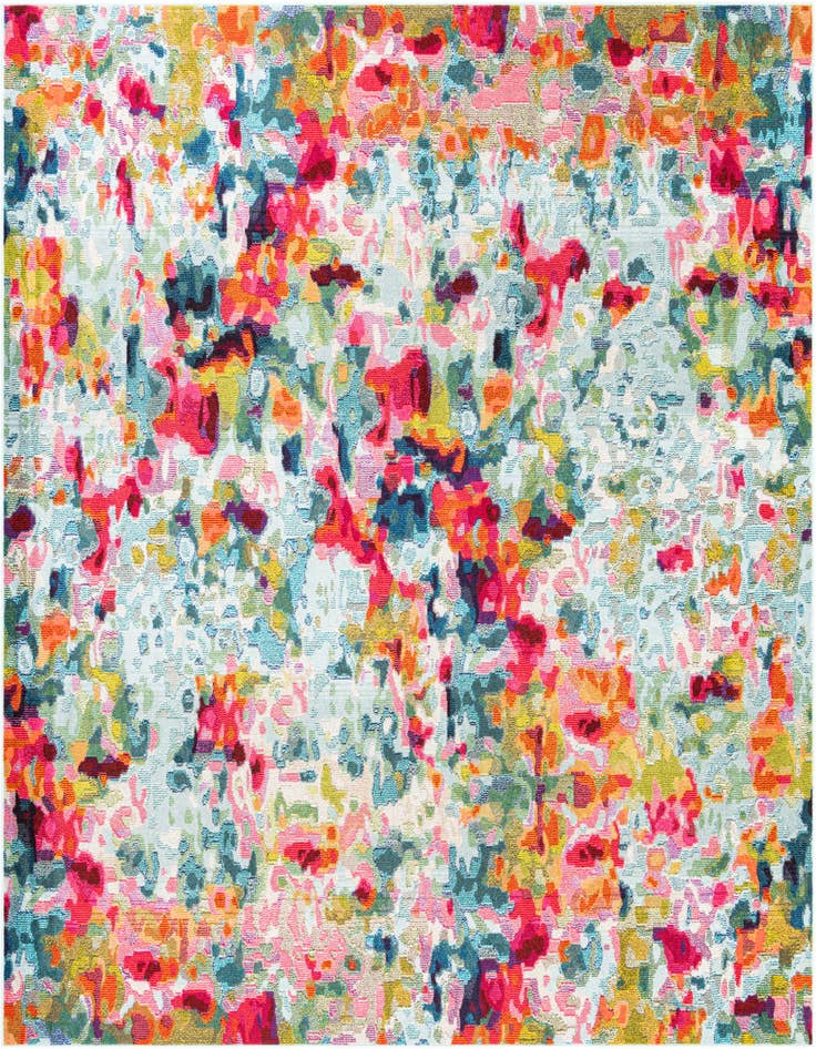 Detail image of 10' x 10' Washable Spectrum Square Rug
