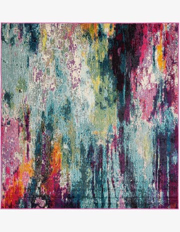 6' 1 x 6' 1 Washable Spectrum Square Rug