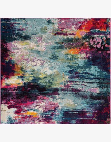 10' x 10' Washable Spectrum Square Rug