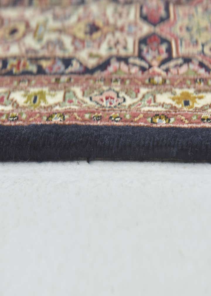 6' 8 x 8' 5 Hand Knotted Tabriz Persian Square Rug