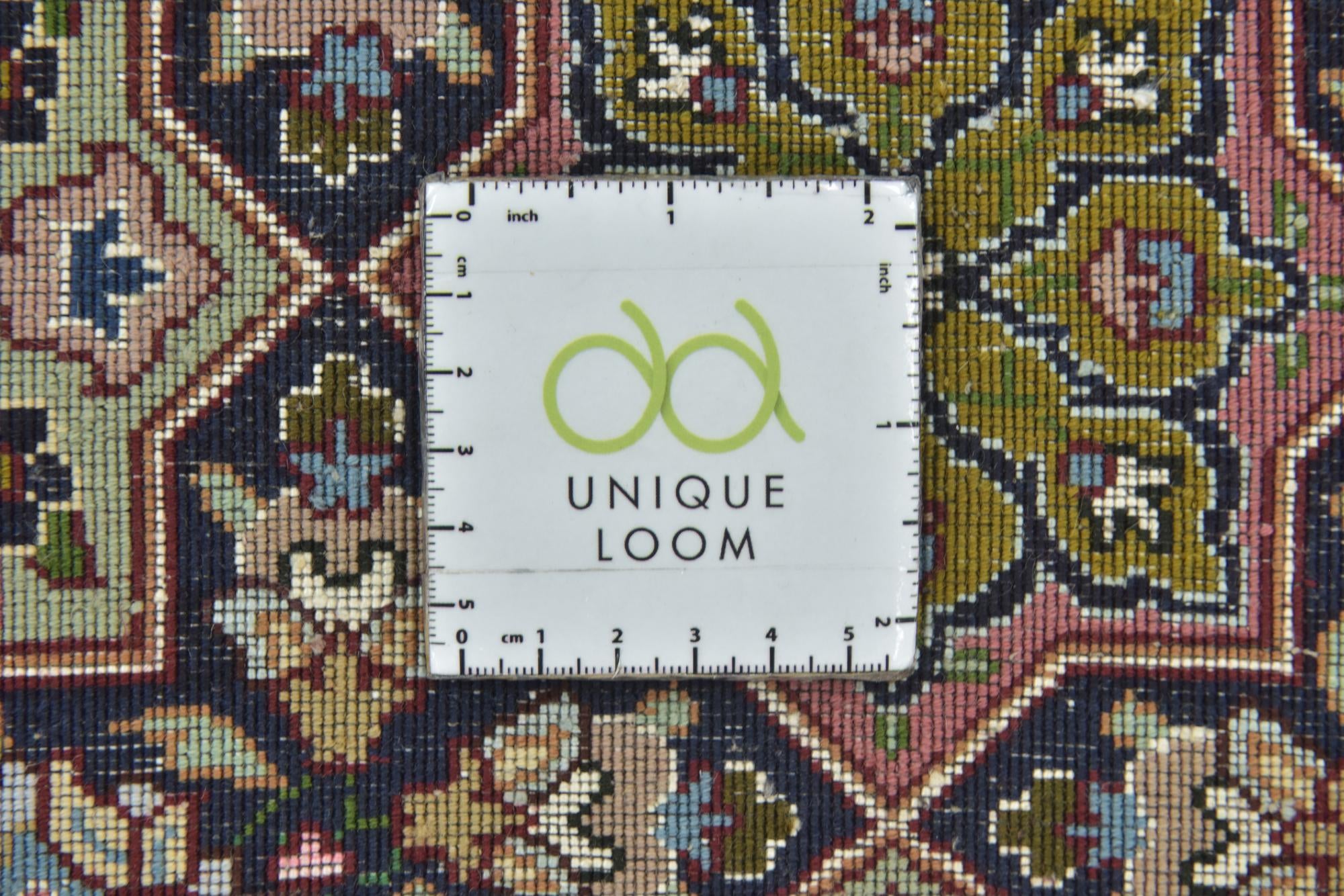 6' 8 x 8' 3 Hand Knotted Tabriz Persian Square Rug