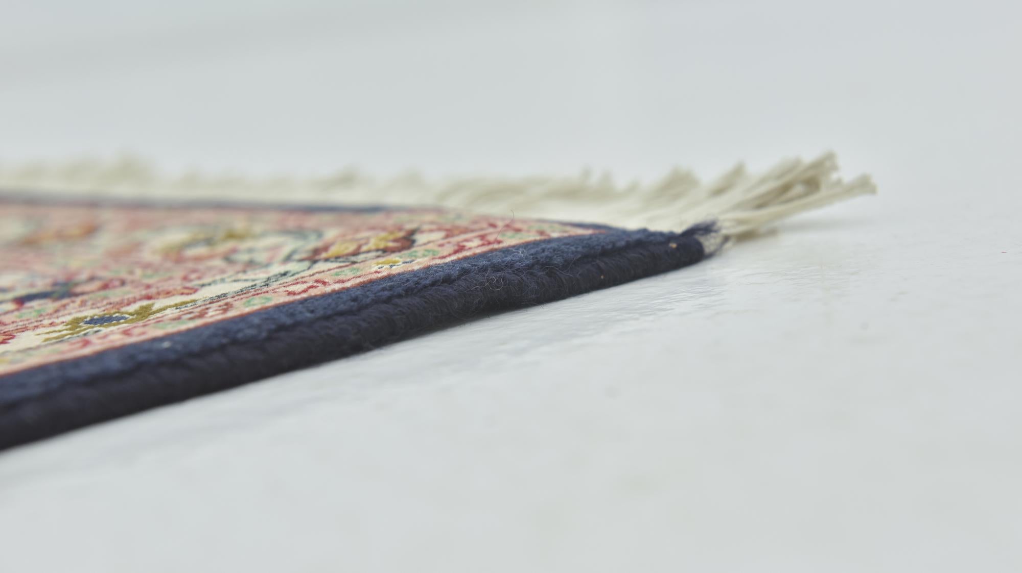 6' 8 x 8' 3 Hand Knotted Tabriz Persian Square Rug