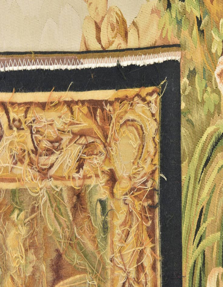 Detail image of 4' 8 x 5' 9 Tapestry Square Rug