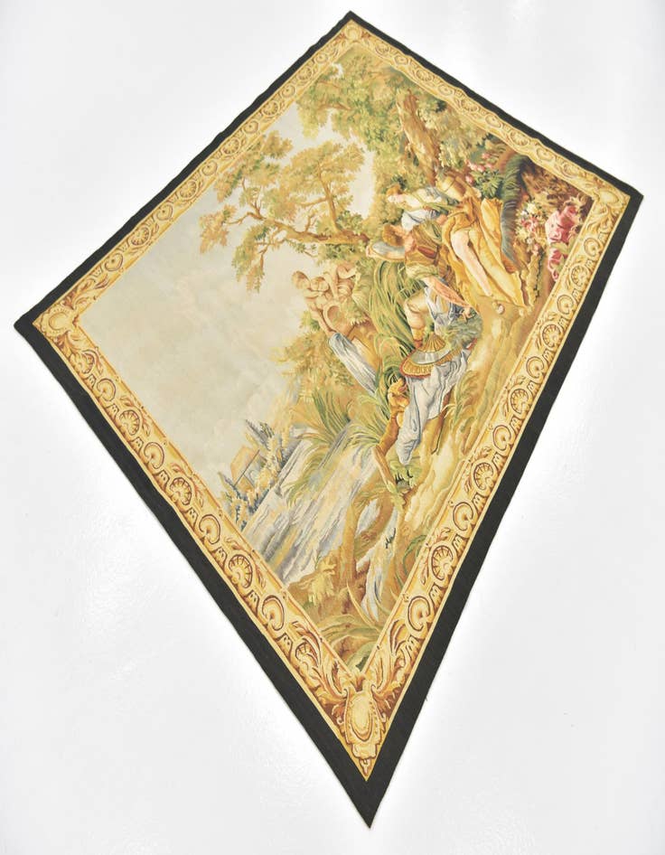 Detail image of 4' 8 x 5' 9 Tapestry Square Rug