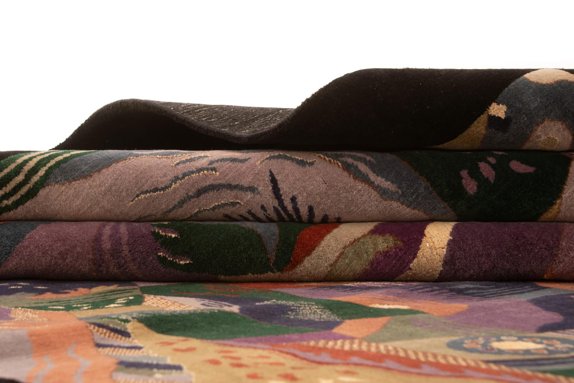 6' 11 x 7' 1 Hand Knotted Terra Nova Square Rug