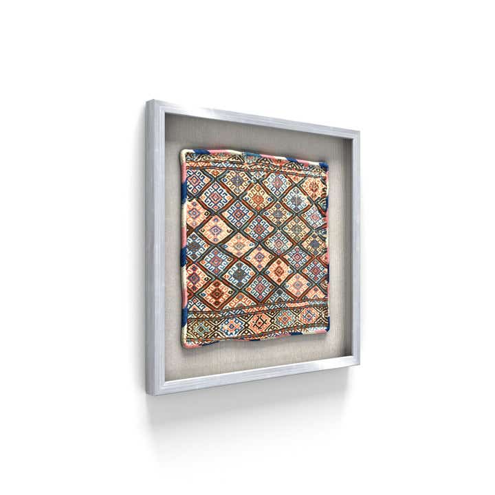 1' 5 x 1' 5 Textile Wall Art Square Rug