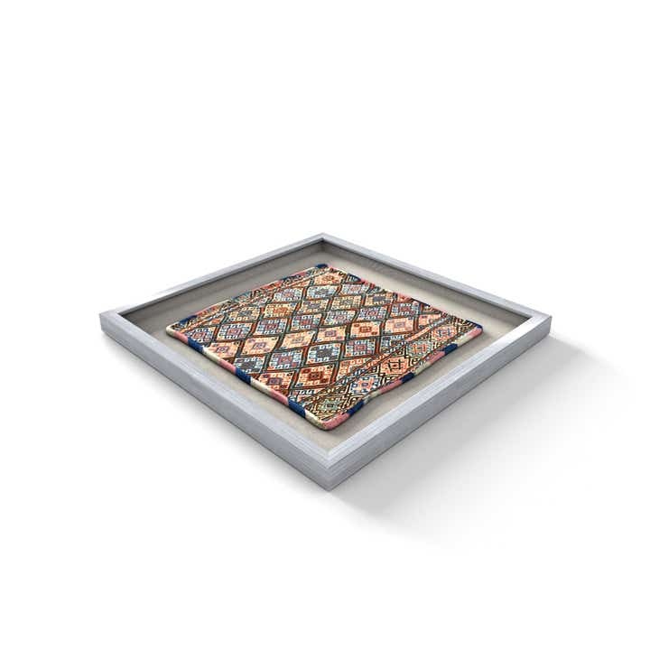 1' 5 x 1' 5 Textile Wall Art Square Rug