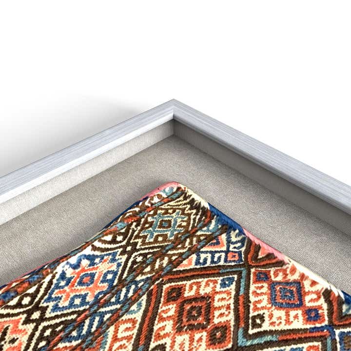 1' 5 x 1' 5 Textile Wall Art Square Rug