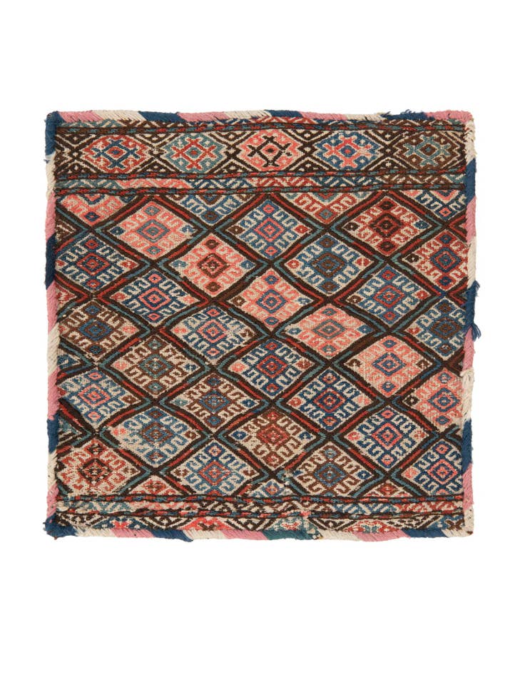 Detail image of 1' 5 x 1' 5 Textile Wall Art Square Rug
