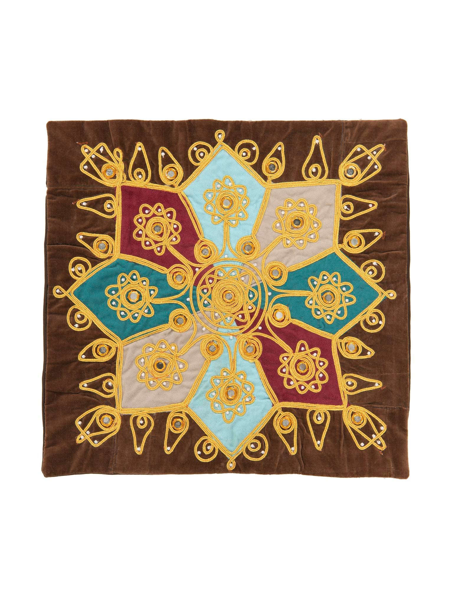 1' 5 x 1' 5 Textile Wall Art Square Rug