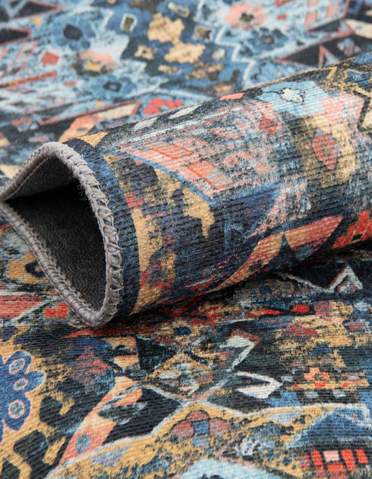 Detail image of 7' 7 x 7' 7 Washable Timeless Square Rug