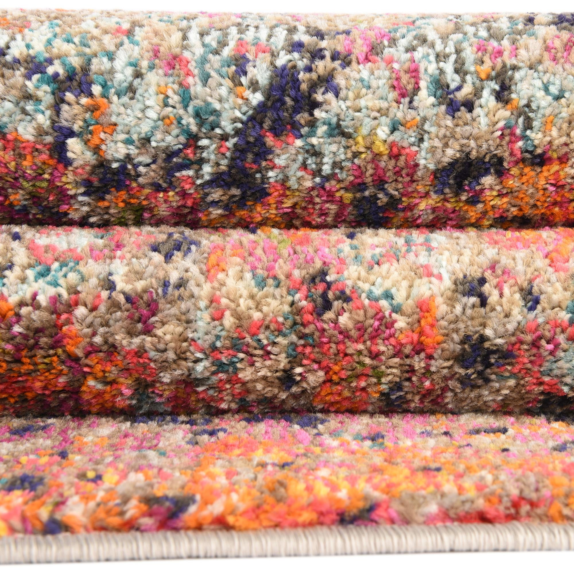 9' 10 x 9' 10 Washable Vivid Square Rug