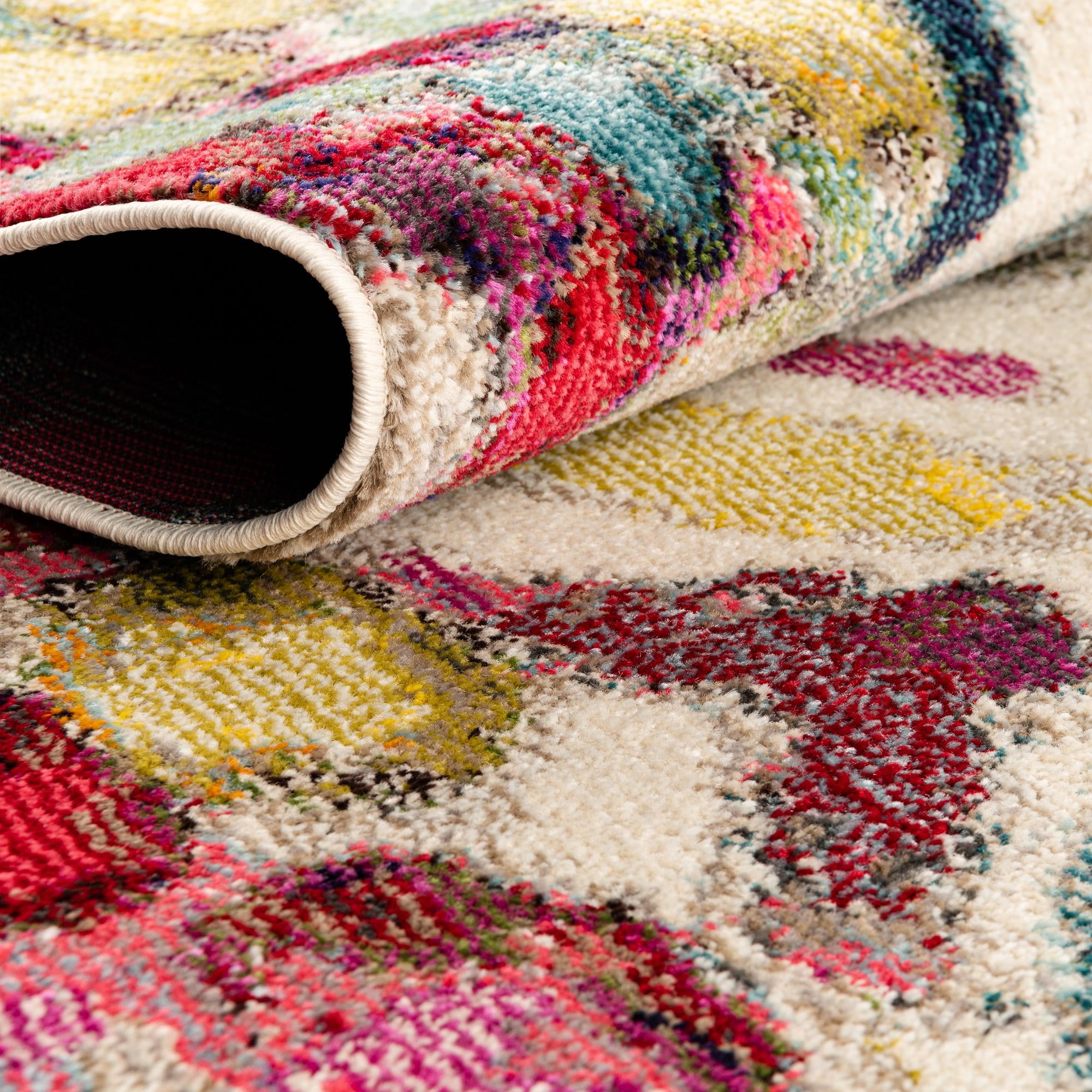 7' 10 x 7' 10 Washable Vivid Square Rug