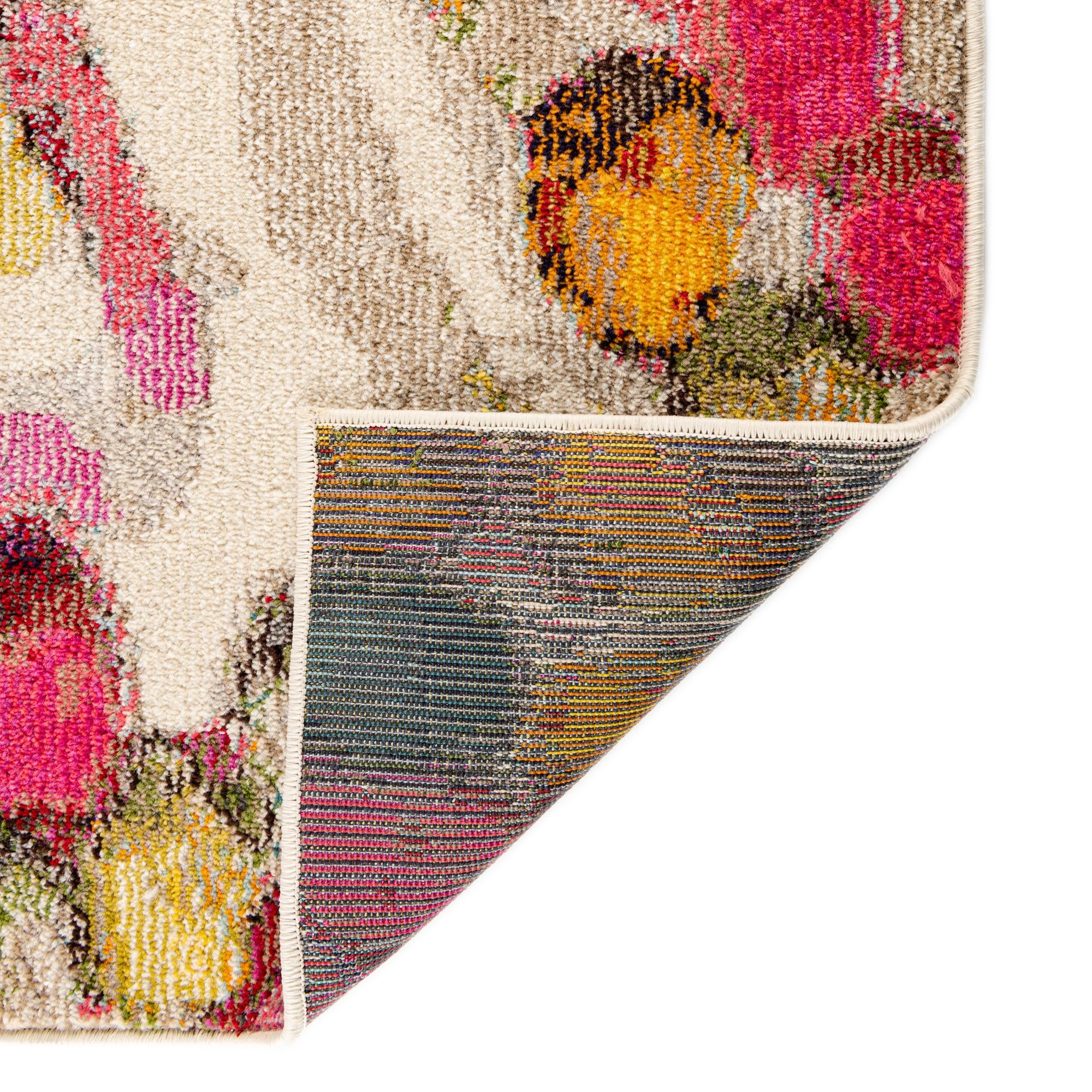 7' 10 x 7' 10 Washable Vivid Square Rug