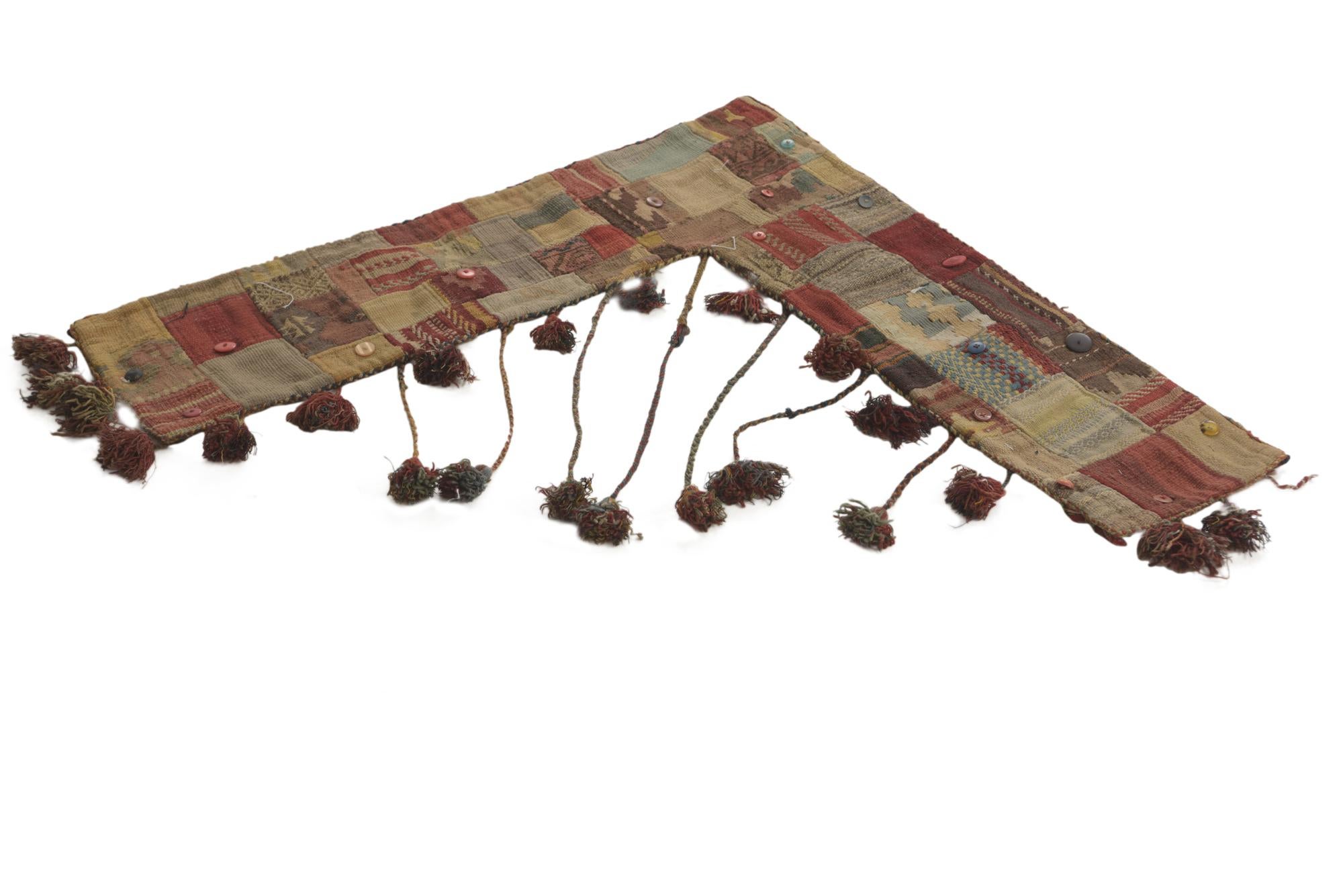 3' x 3' Hand Woven Wall Art Wool Square Rug