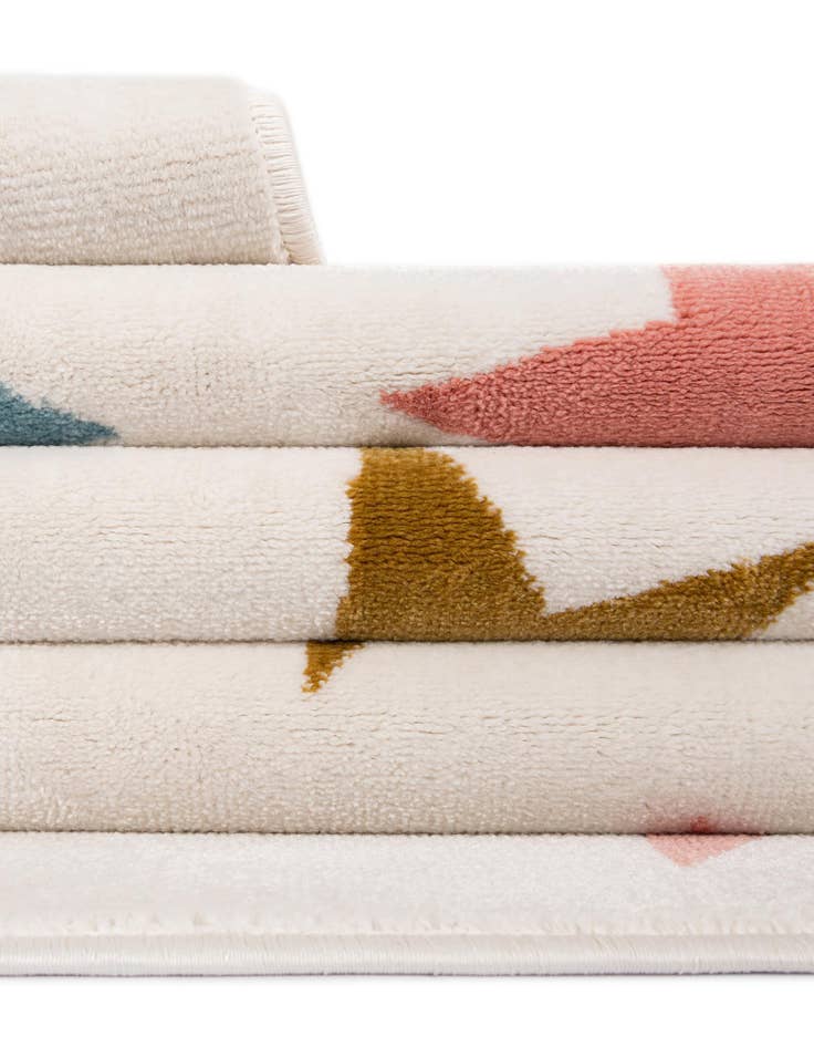 Detail image of 7' 10 x 7' 10 Whimsy Kids Square Rug