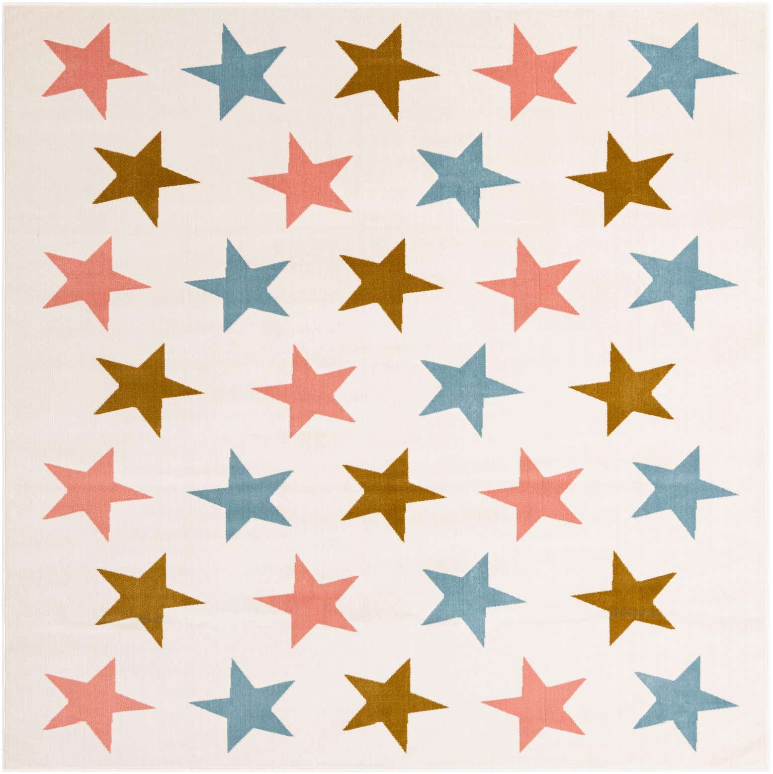 7' 10 x 7' 10 Whimsy Kids Square Rug
