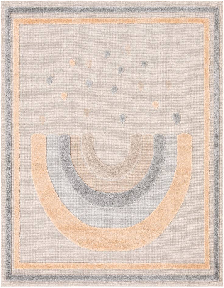 Detail image of 7' 10 x 7' 10 Whimsy Kids Square Rug