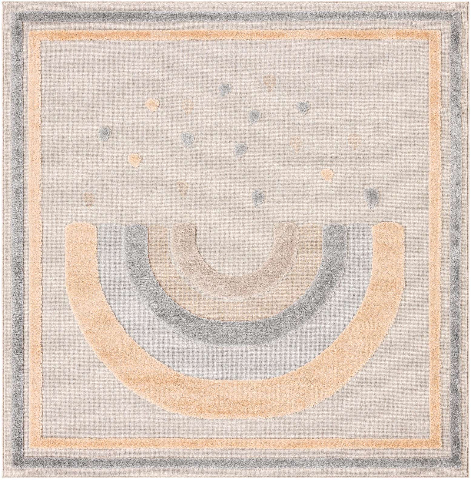 7' 10 x 7' 10 Whimsy Kids Square Rug