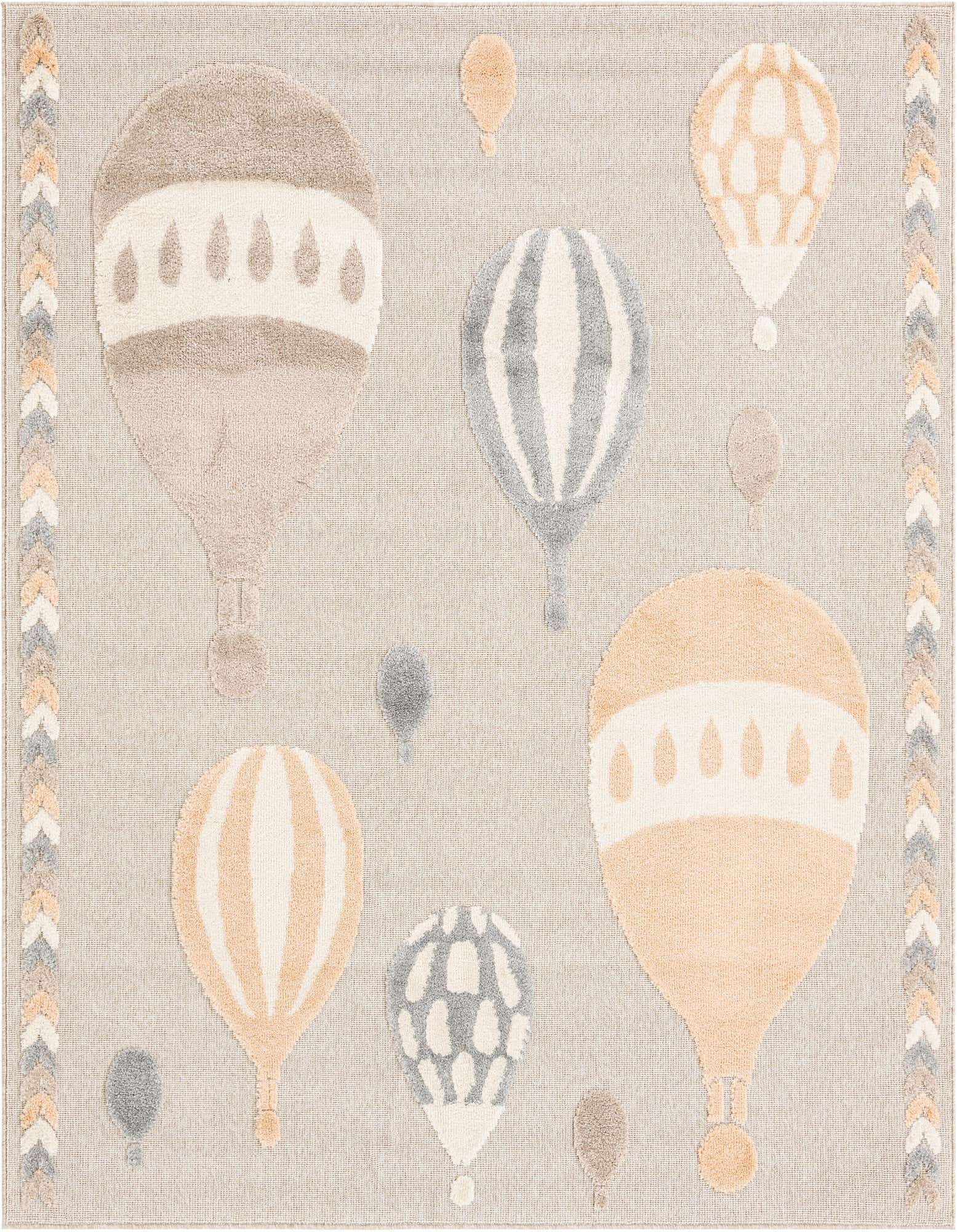 7' 10 x 7' 10 Whimsy Kids Square Rug