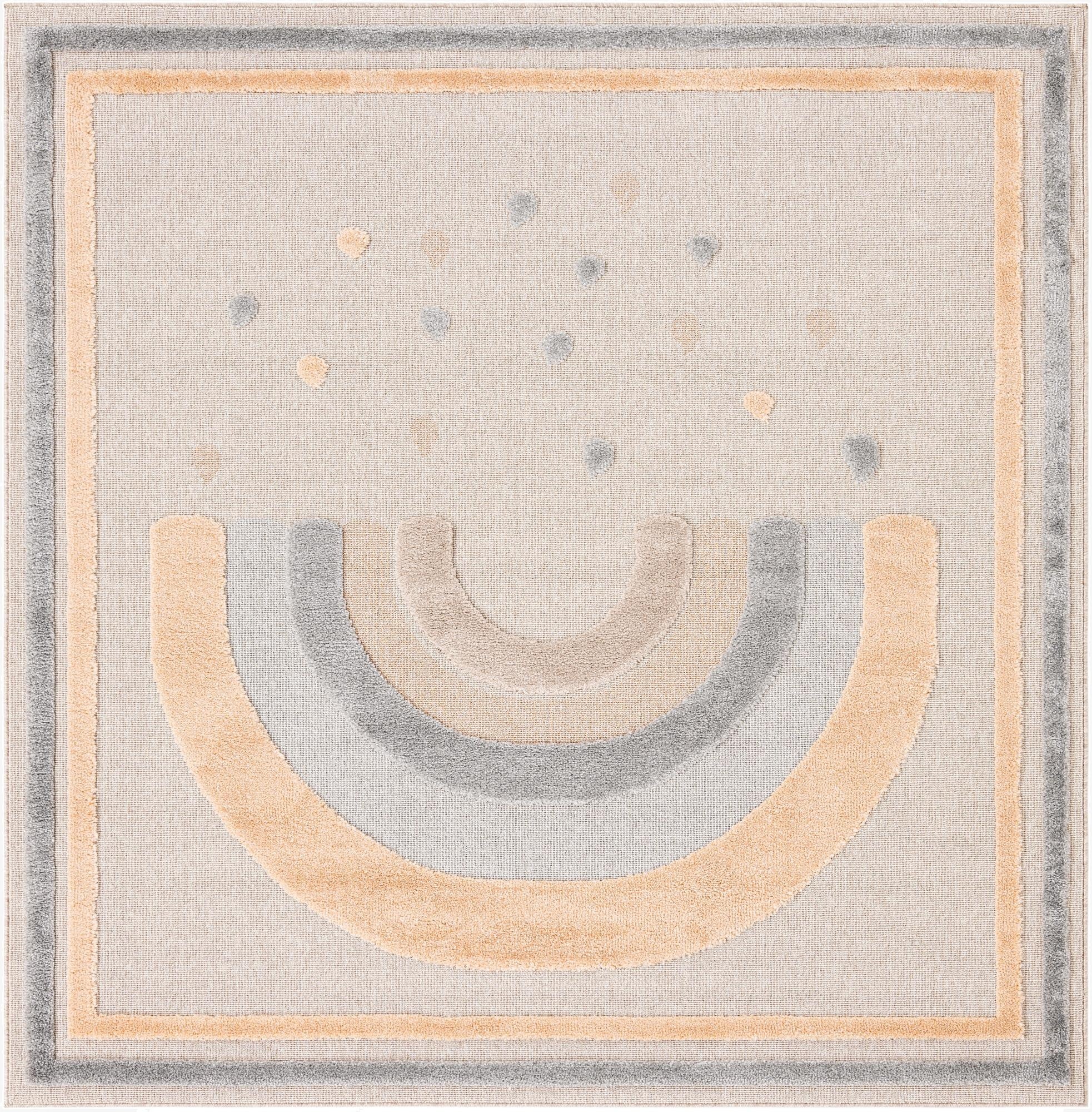 7' 10 x 7' 10 Whimsy Kids Square Rug