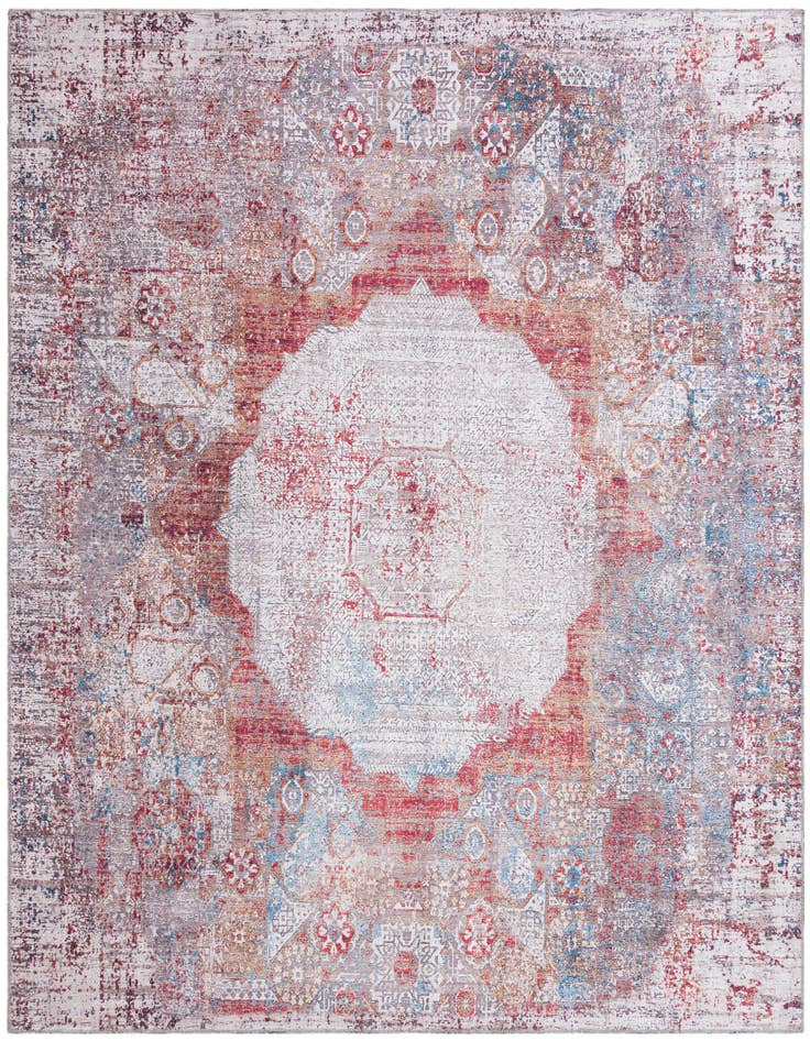 Detail image of 7' 10 x 7' 10 Washable Yara Square Rug