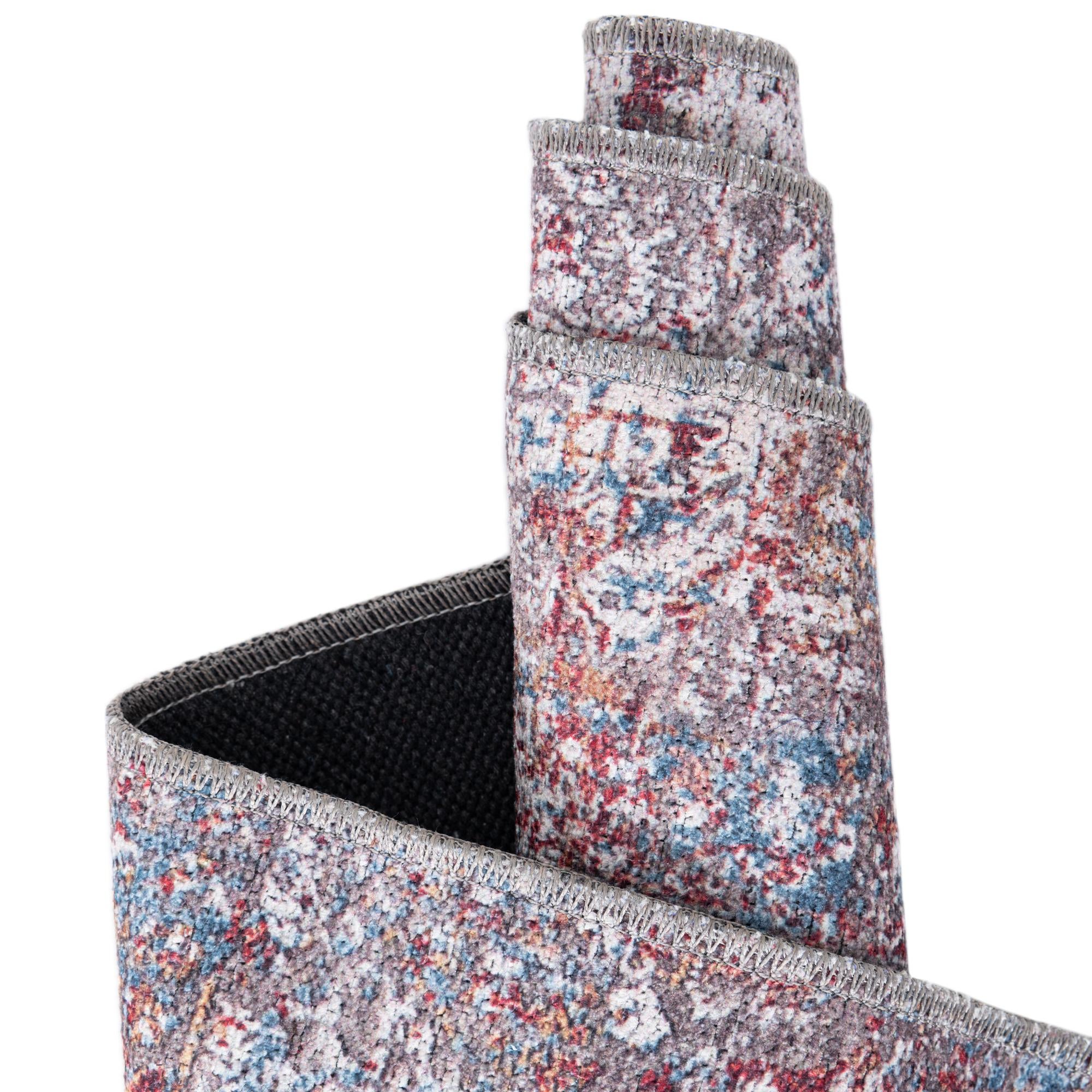 5' x 5' Washable Yara Square Rug