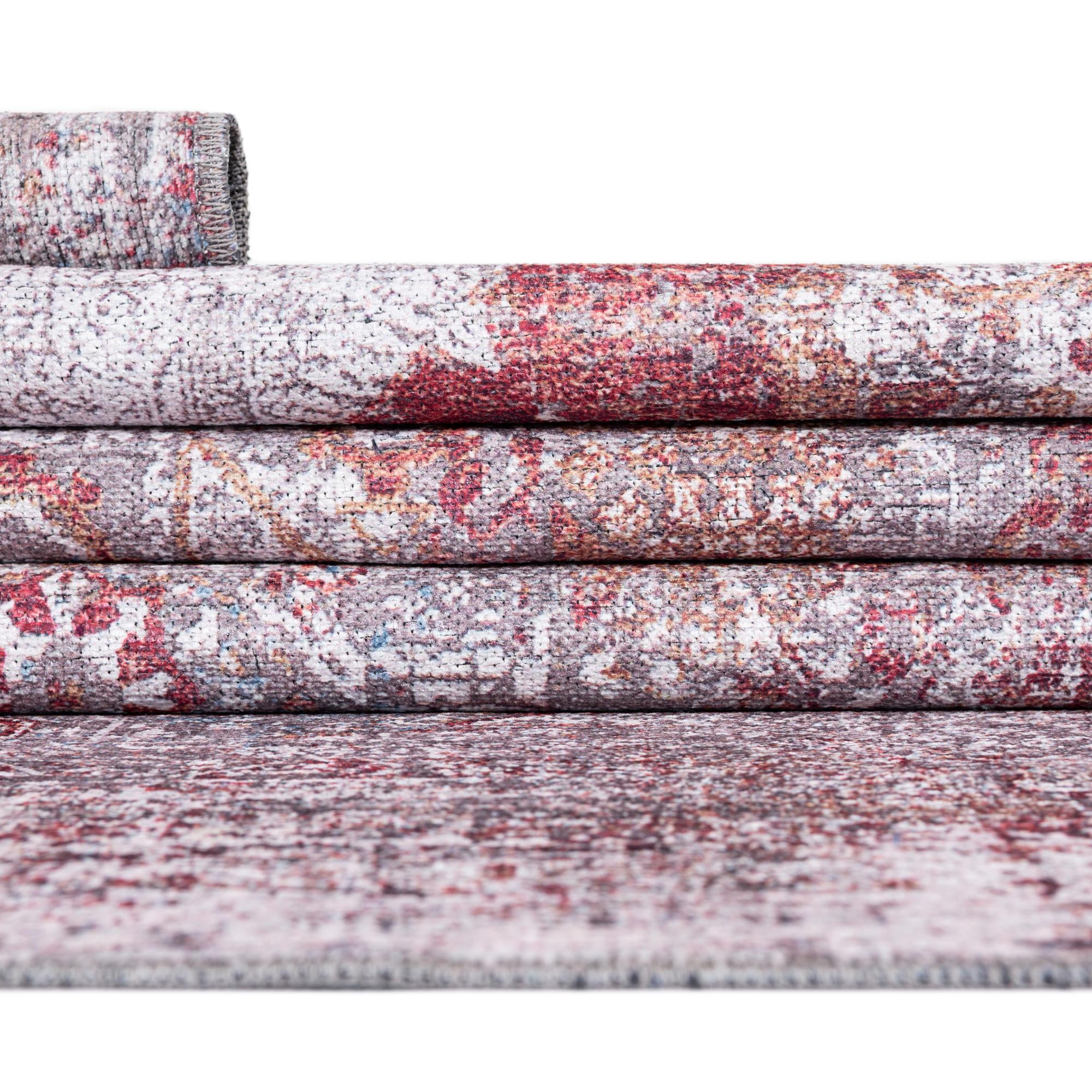 5' x 5' Washable Yara Square Rug