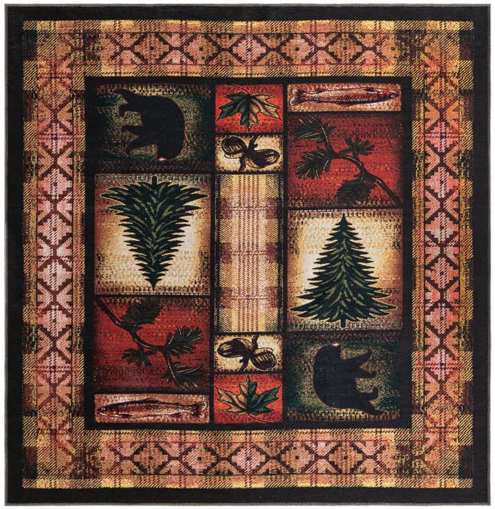 7' 10 x 7' 10 Yara Square Rug