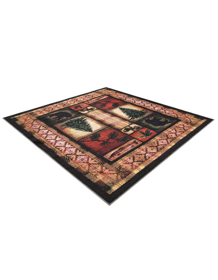 Detail image of 7' 10 x 7' 10 Yara Square Rug