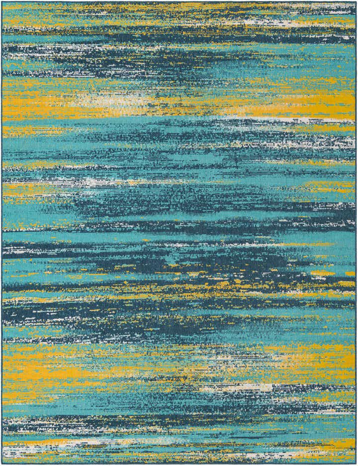 9' x 12' Easy-Clean Coastal Indoor / Outdoor Rug
