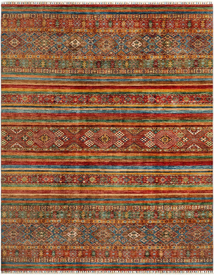 Detail image of 6' 10 x 10' 3 Ariana Ziegler Wool Rug