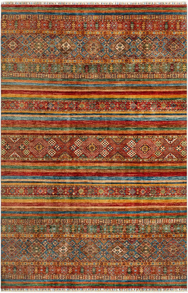 Detail image of 6' 10 x 10' 3 Ariana Ziegler Wool Rug