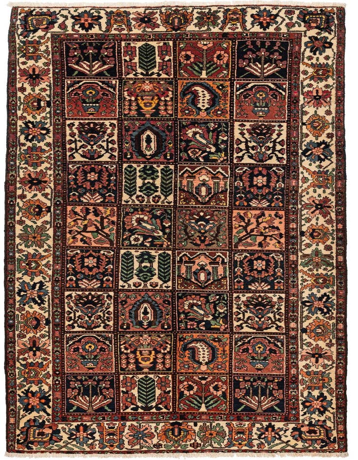 Detail image of 5' 3 x 10' 3 Bachtiar Rug