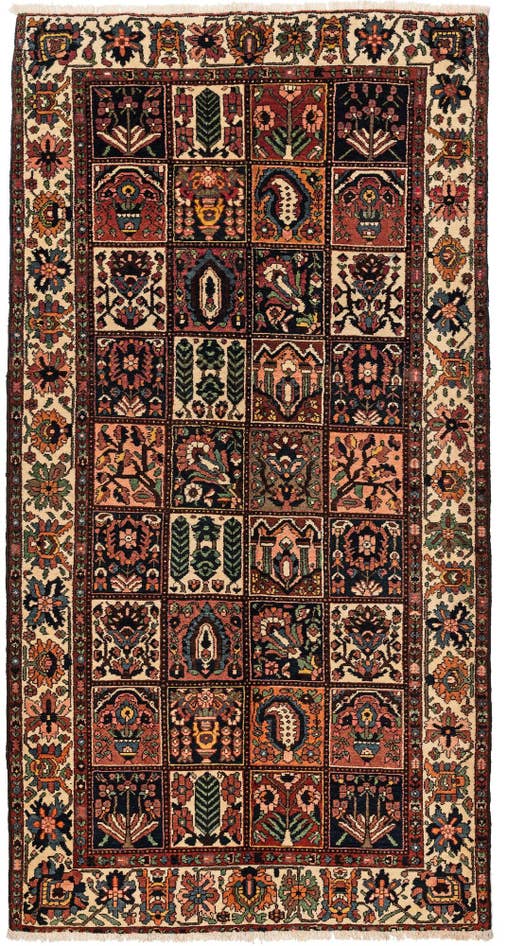 Detail image of 5' 3 x 10' 3 Bachtiar Rug
