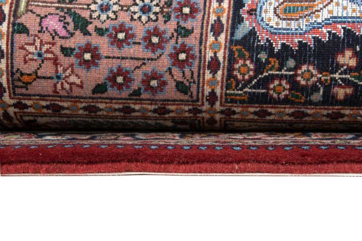 7' x 9' 10 Hand Knotted Birjend Persian Wool Rug